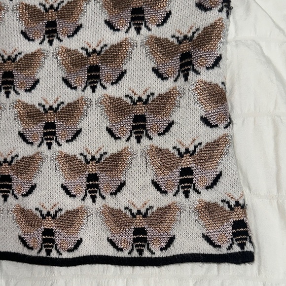 Maeve Black and Brown Bee Pattern Tank Top - Picture 3 of 5